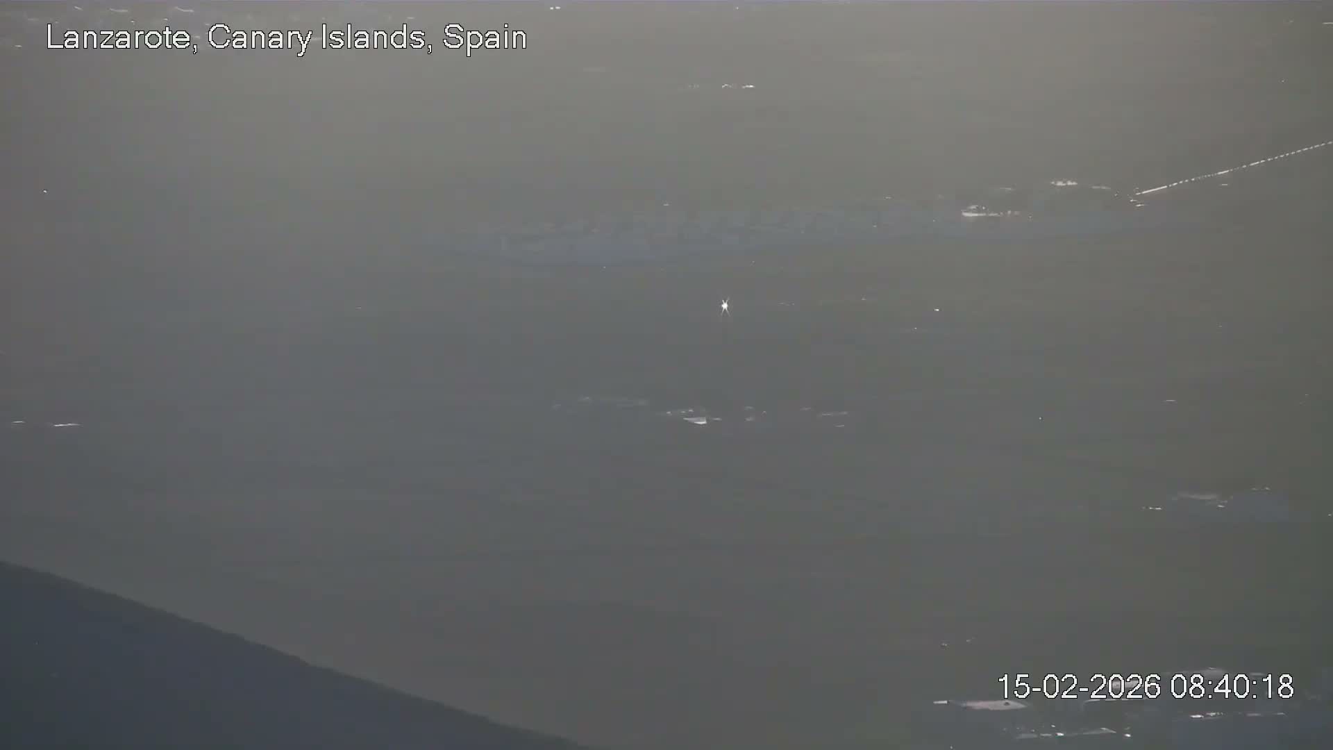 Lanzarote, Arrecife Skyline from Mina Mount Live Cam - Canary Islands, Las Palmas, Spain