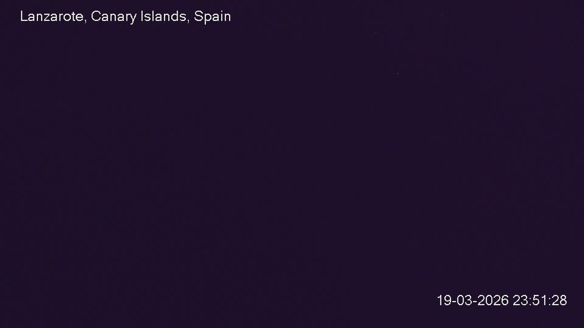 Lanzarote, Arrecife Skyline from Mina Mount Live Cam - Canary Islands, Las Palmas, Spain
