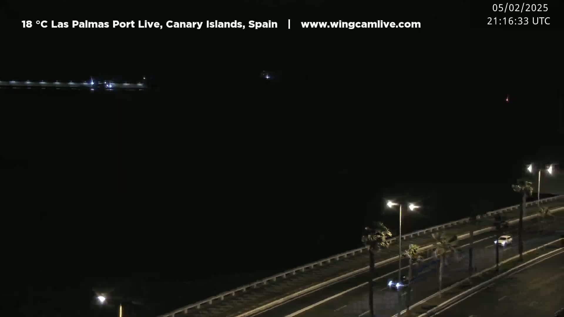 Las Palmas de Gran Canaria City & Port Live Cam - Canary Islands, Spain