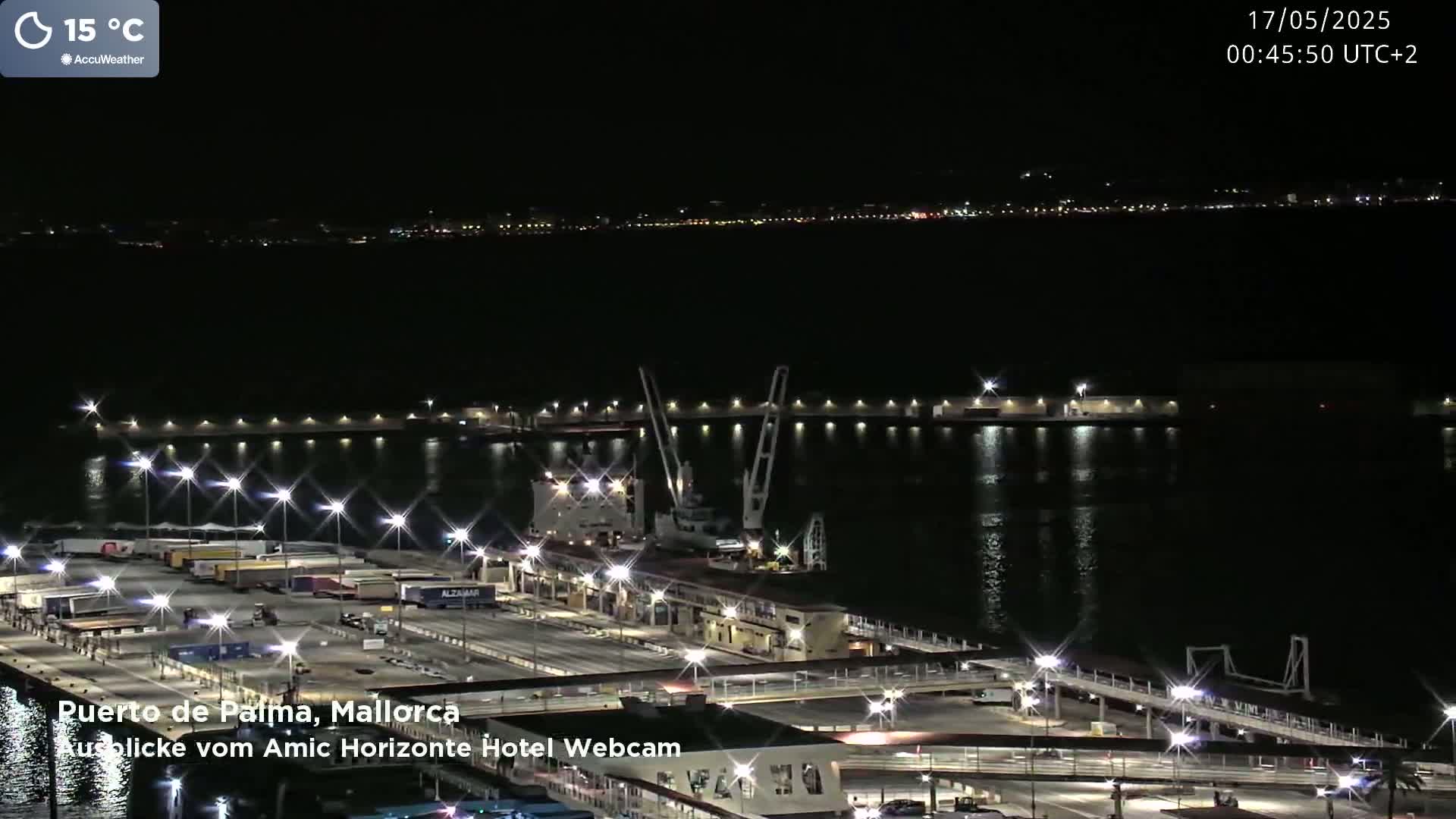 Las Palmas de Gran Canaria City & Port Live Cam - Canary Islands, Spain
