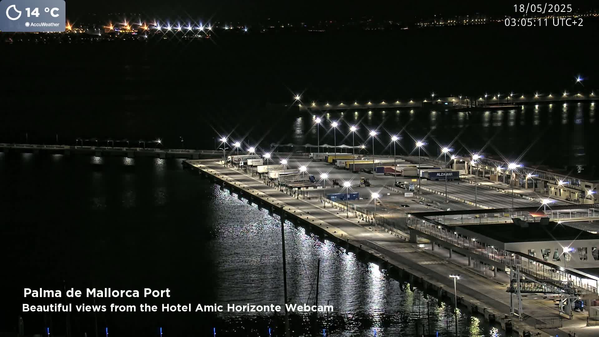 Las Palmas de Gran Canaria City & Port Live Cam - Canary Islands, Spain