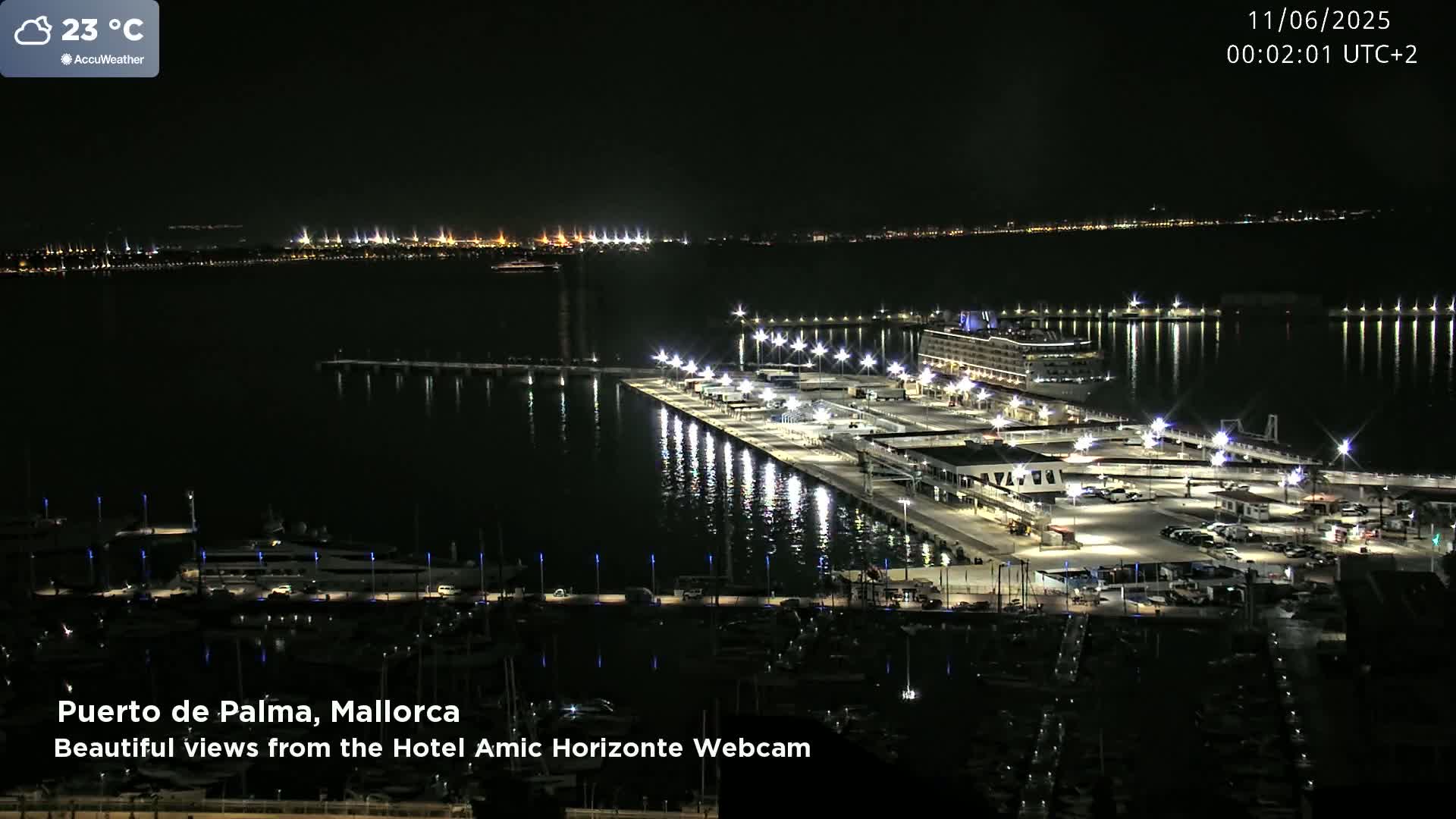 Las Palmas de Gran Canaria City & Port Live Cam - Canary Islands, Spain