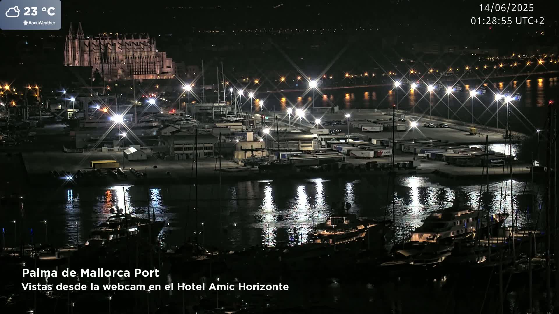 Las Palmas de Gran Canaria City & Port Live Cam - Canary Islands, Spain