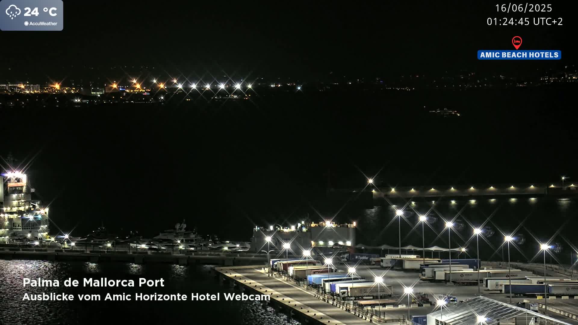 Las Palmas de Gran Canaria City & Port Live Cam - Canary Islands, Spain