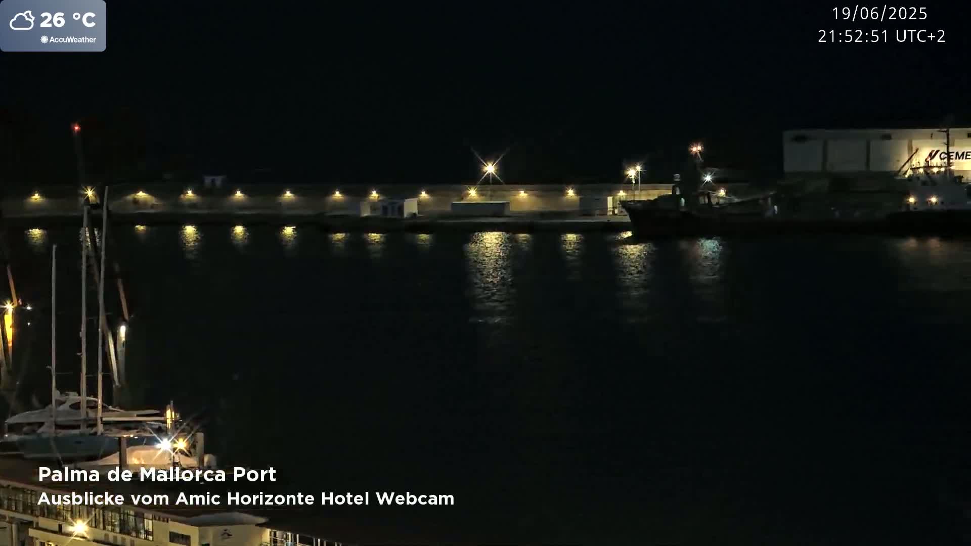 Las Palmas de Gran Canaria City & Port Live Cam - Canary Islands, Spain