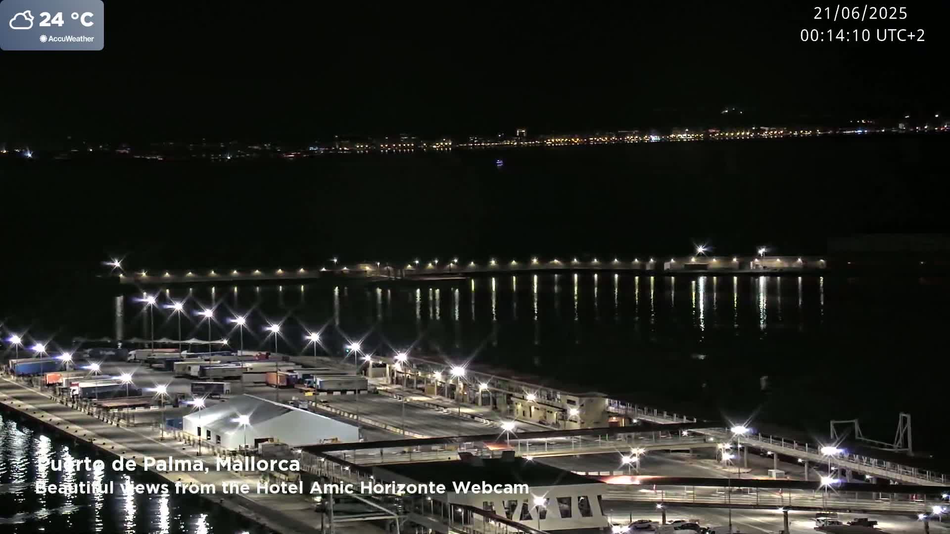 Las Palmas de Gran Canaria City & Port Live Cam - Canary Islands, Spain