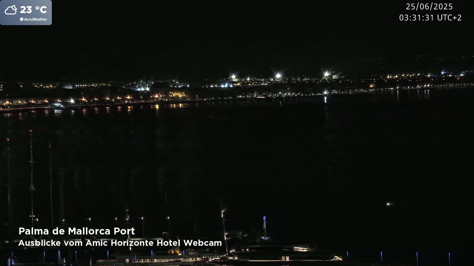 Las Palmas de Gran Canaria City & Port Live Cam - Canary Islands, Spain