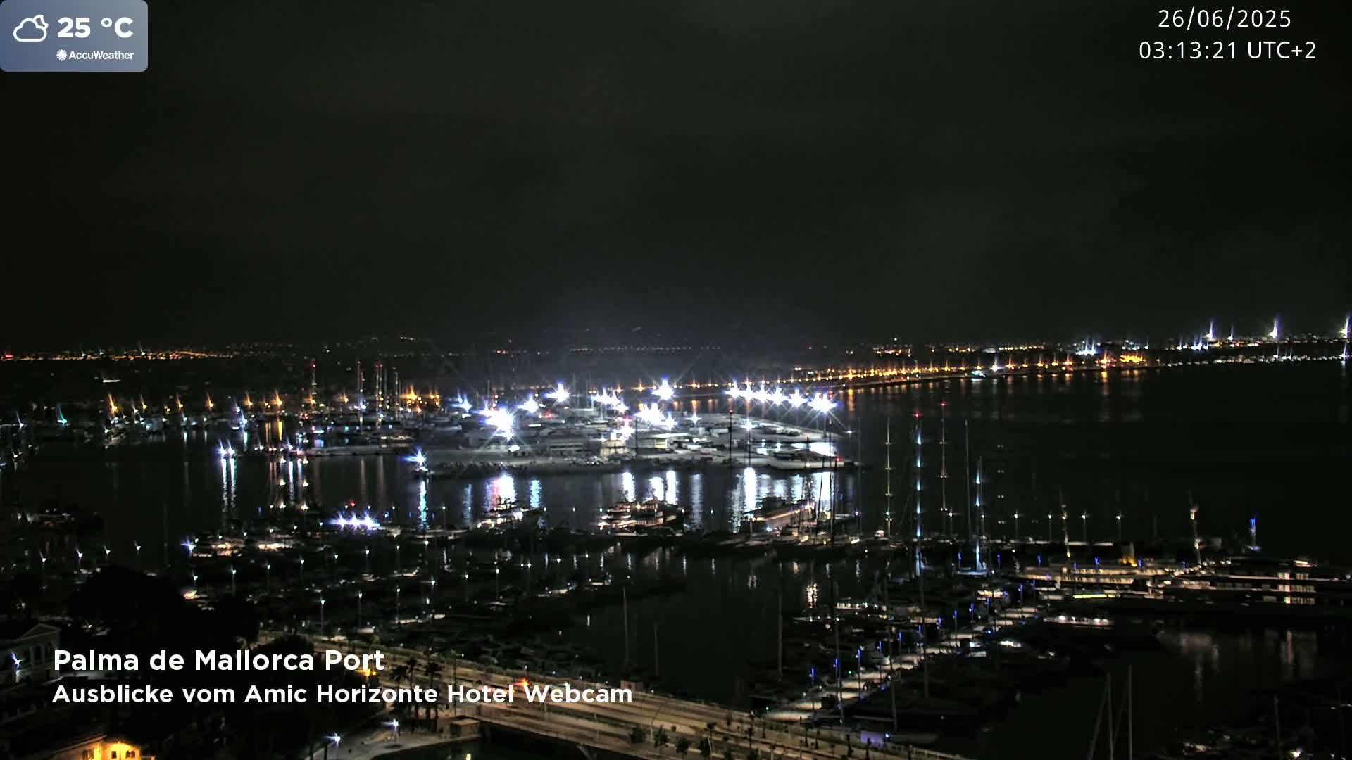 Las Palmas de Gran Canaria City & Port Live Cam - Canary Islands, Spain