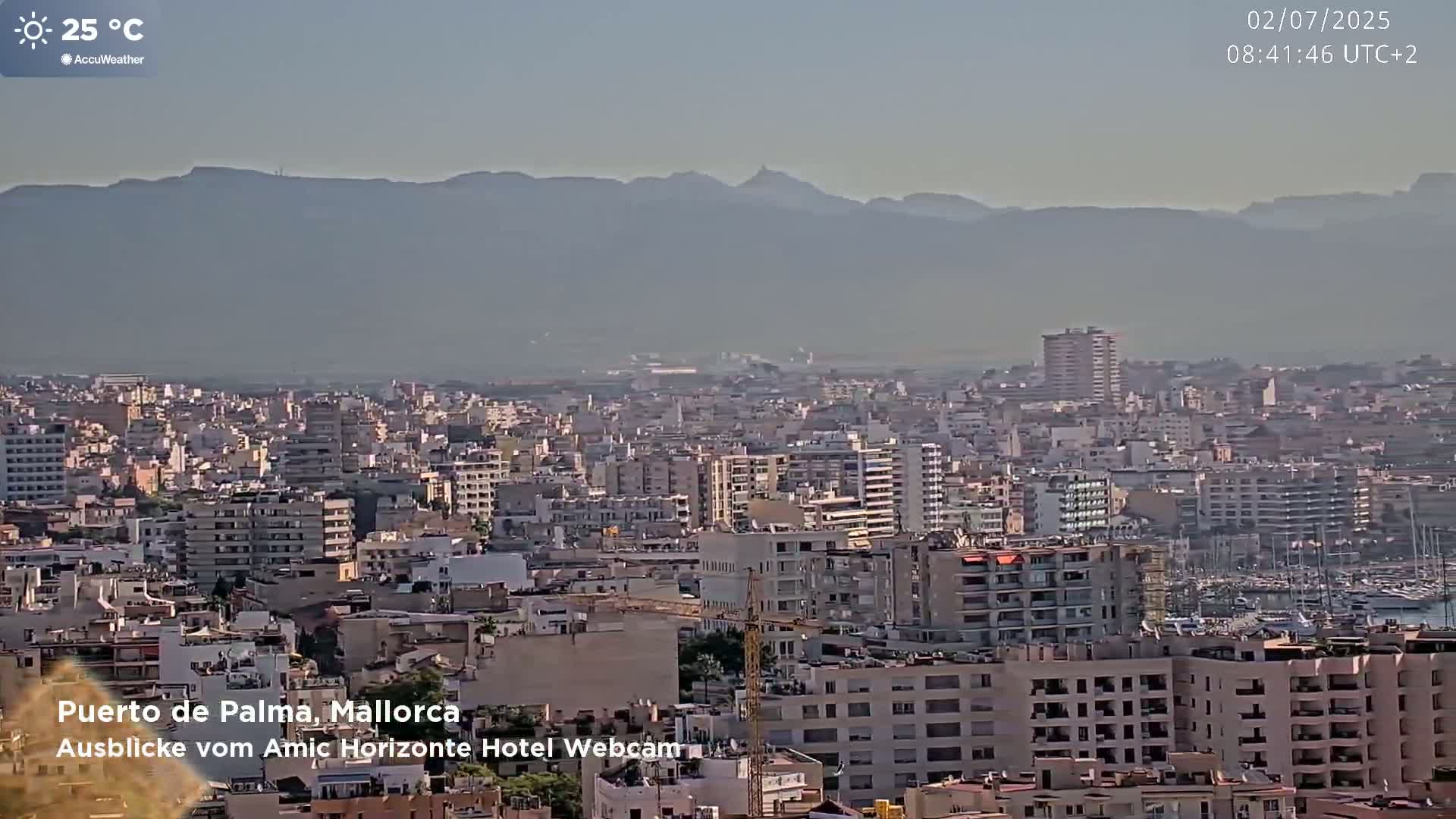 Las Palmas de Gran Canaria City & Port Live Cam - Canary Islands, Spain