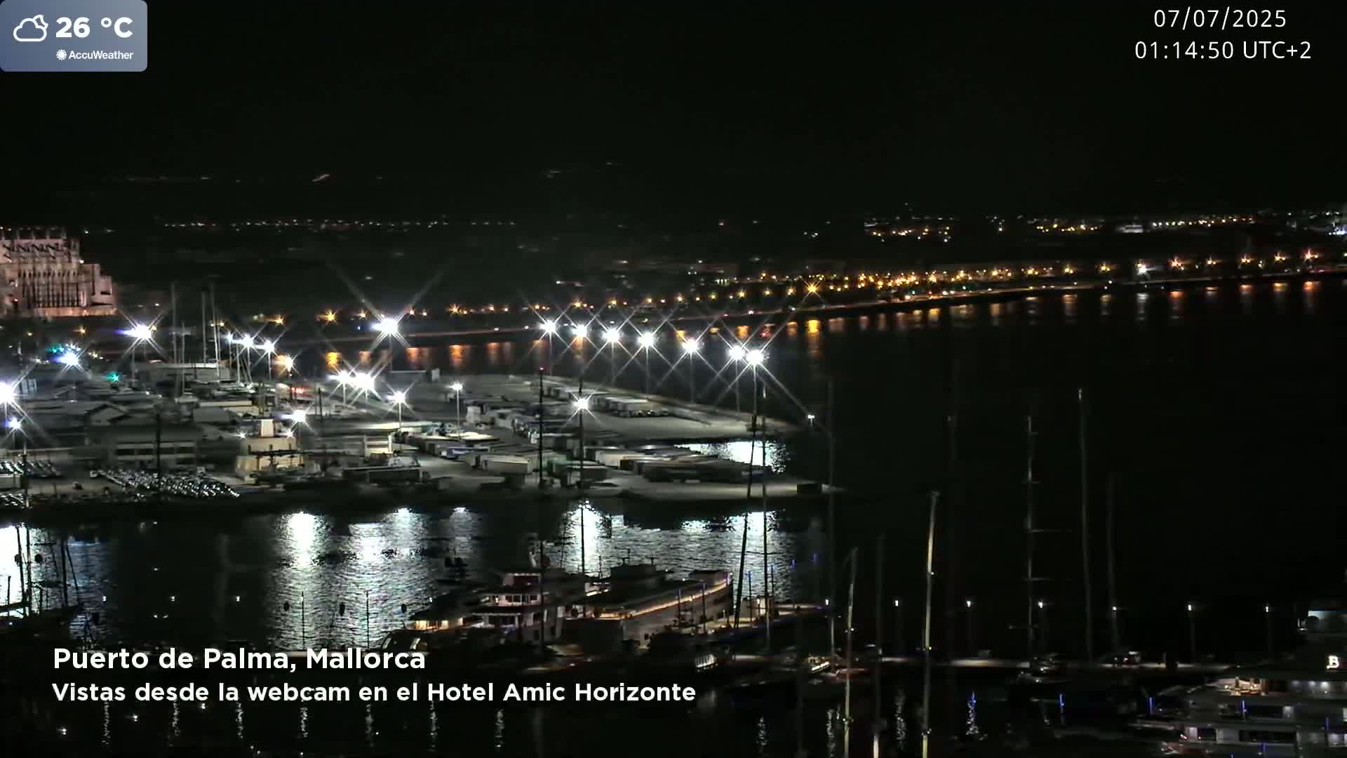 Las Palmas de Gran Canaria City & Port Live Cam - Canary Islands, Spain