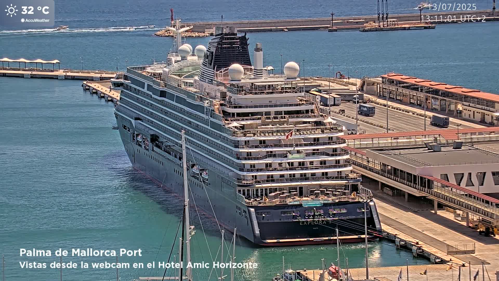 Las Palmas de Gran Canaria City & Port Live Cam - Canary Islands, Spain