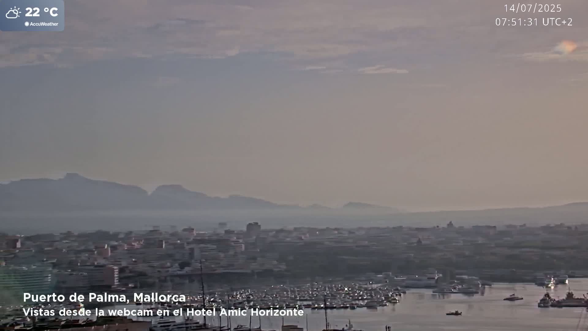 Las Palmas de Gran Canaria City & Port Live Cam - Canary Islands, Spain