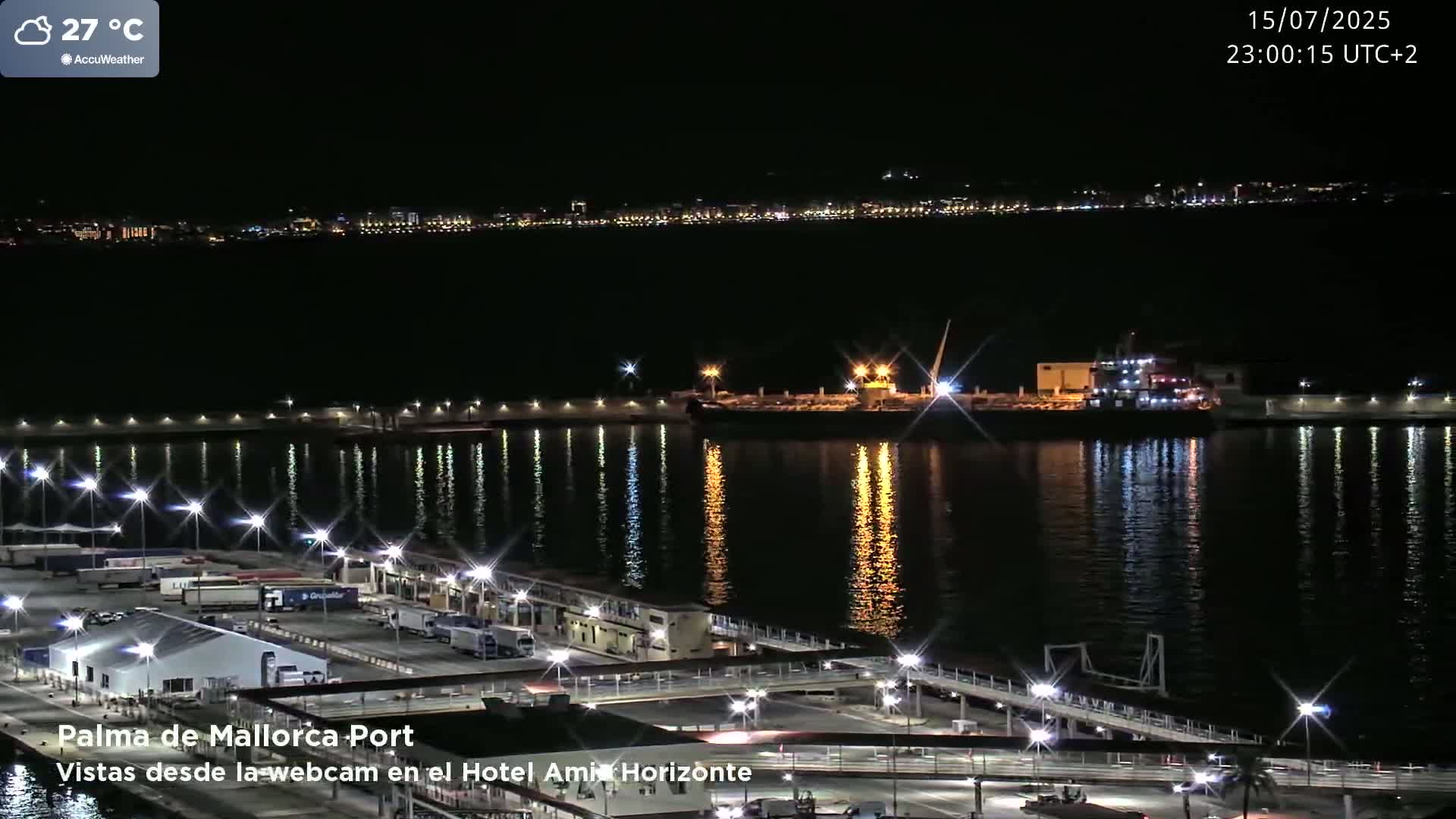 Las Palmas de Gran Canaria City & Port Live Cam - Canary Islands, Spain