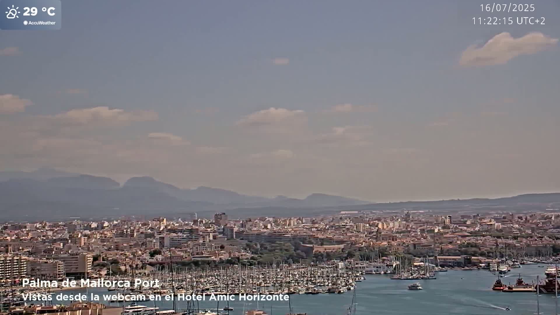 Las Palmas de Gran Canaria City & Port Live Cam - Canary Islands, Spain