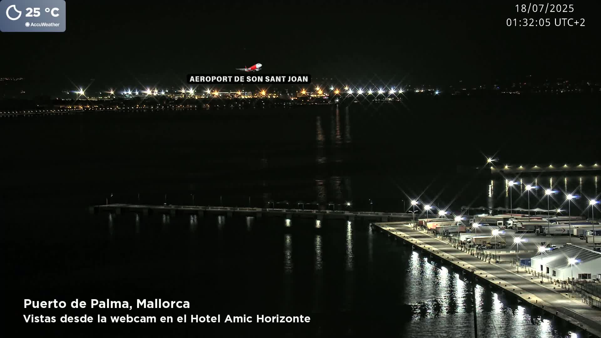 Las Palmas de Gran Canaria City & Port Live Cam - Canary Islands, Spain