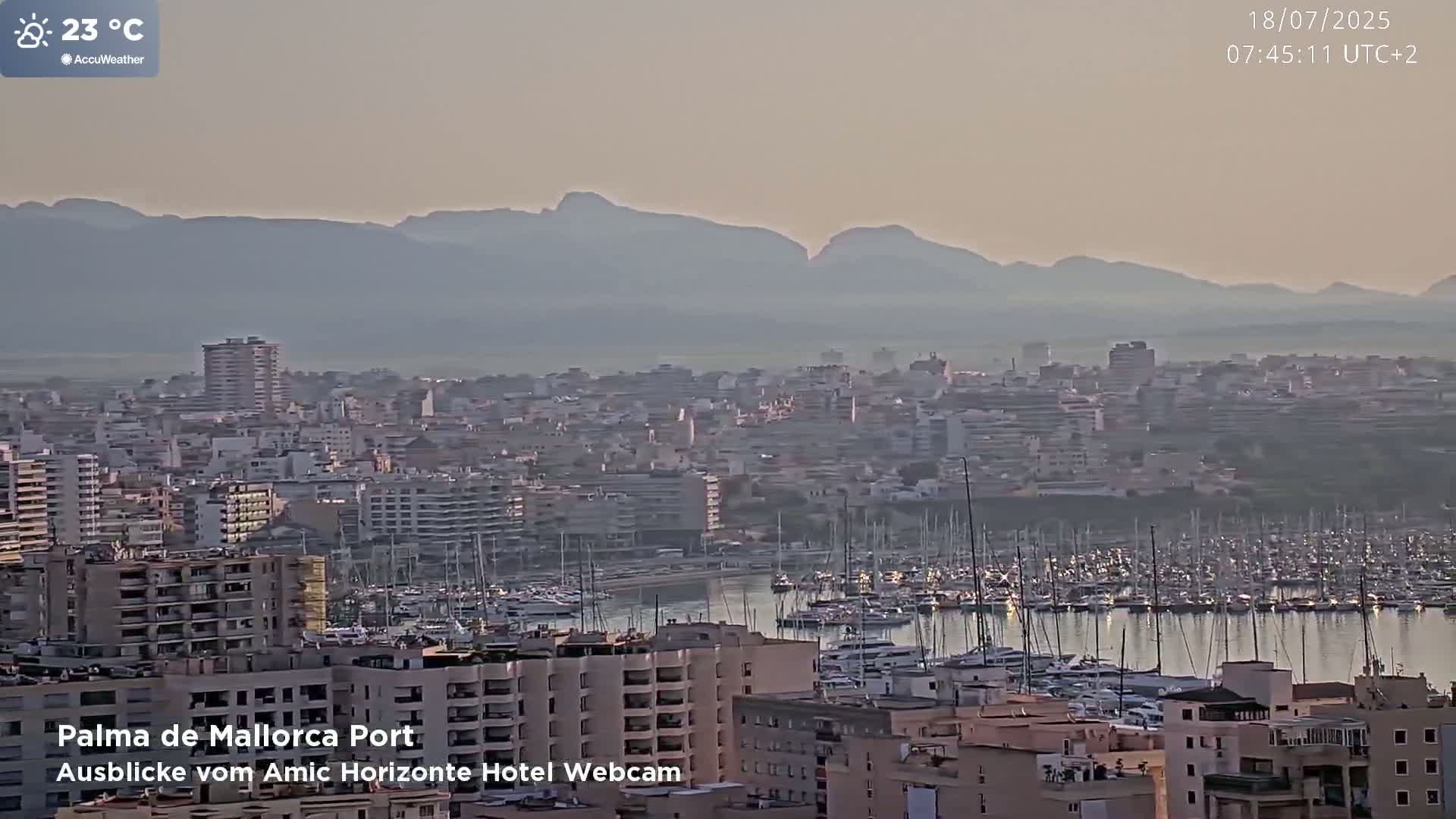 Las Palmas de Gran Canaria City & Port Live Cam - Canary Islands, Spain