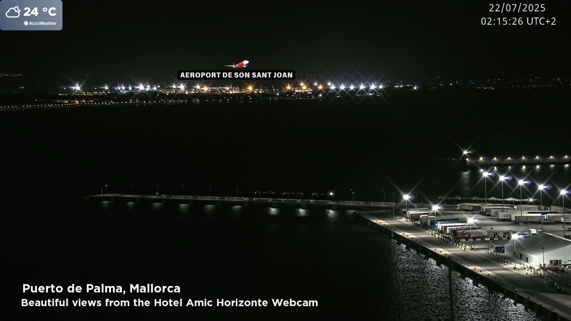 Las Palmas de Gran Canaria City & Port Live Cam - Canary Islands, Spain