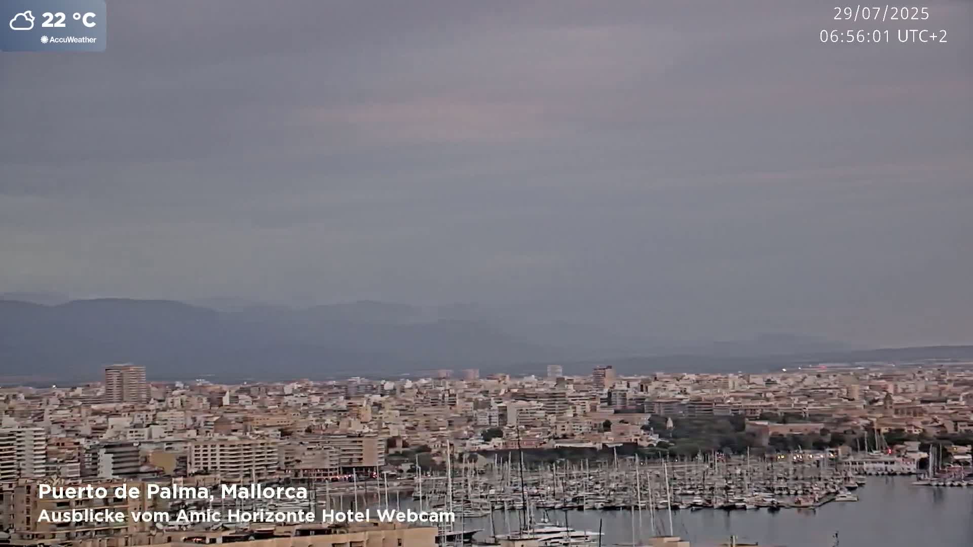 Las Palmas de Gran Canaria City & Port Live Cam - Canary Islands, Spain