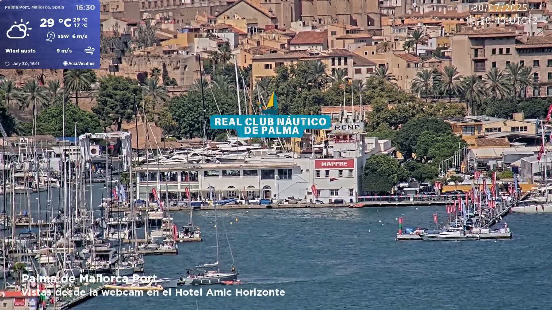Las Palmas de Gran Canaria City & Port Live Cam - Canary Islands, Spain