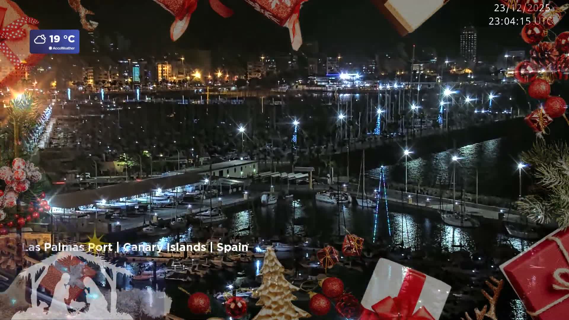 Las Palmas de Gran Canaria City & Port Live Cam - Las Palmas de Gran Canaria, Gran Canaria, Canary Islands (Canarias), Spain
