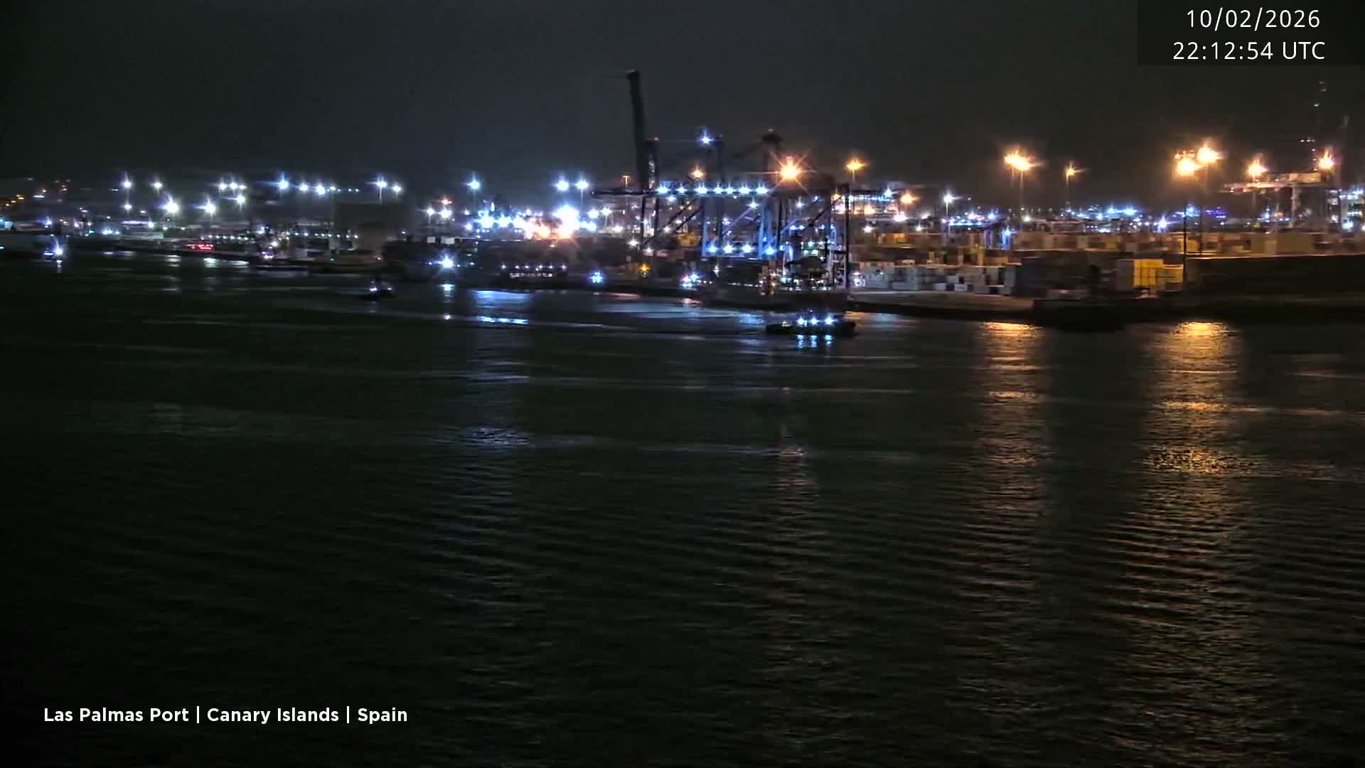 Las Palmas de Gran Canaria City & Port Live Cam - Las Palmas de Gran Canaria, Gran Canaria, Canary Islands (Canarias), Spain