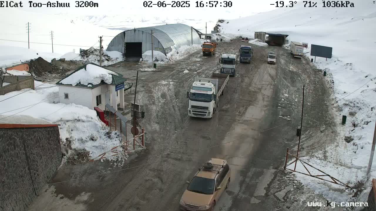 Sosnovka , Bishkek-Osh Highway Too-Ashuu Pas Tunnel - Chuy, Kyrgyzstan