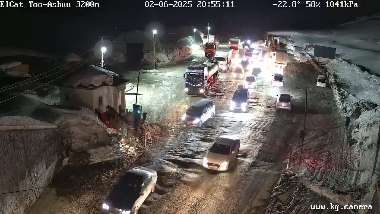 Sosnovka , Bishkek-Osh Highway Too-Ashuu Pas Tunnel - Chuy, Kyrgyzstan