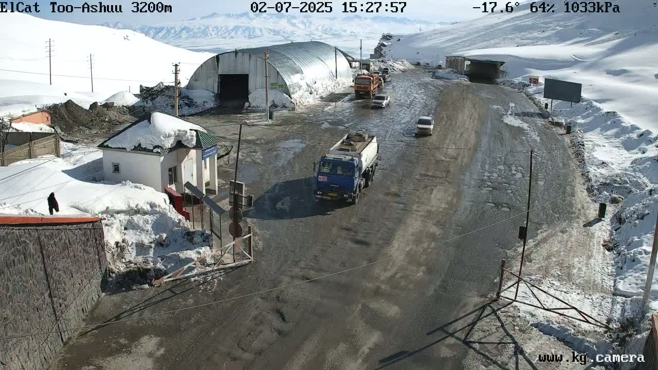 Sosnovka , Bishkek-Osh Highway Too-Ashuu Pas Tunnel - Chuy, Kyrgyzstan