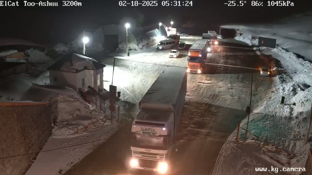 Sosnovka , Bishkek-Osh Highway Too-Ashuu Pas Tunnel - Chuy, Kyrgyzstan