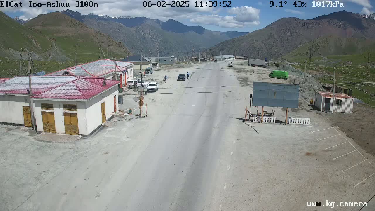 Sosnovka , Bishkek-Osh Highway Too-Ashuu Pas Tunnel - Chuy, Kyrgyzstan