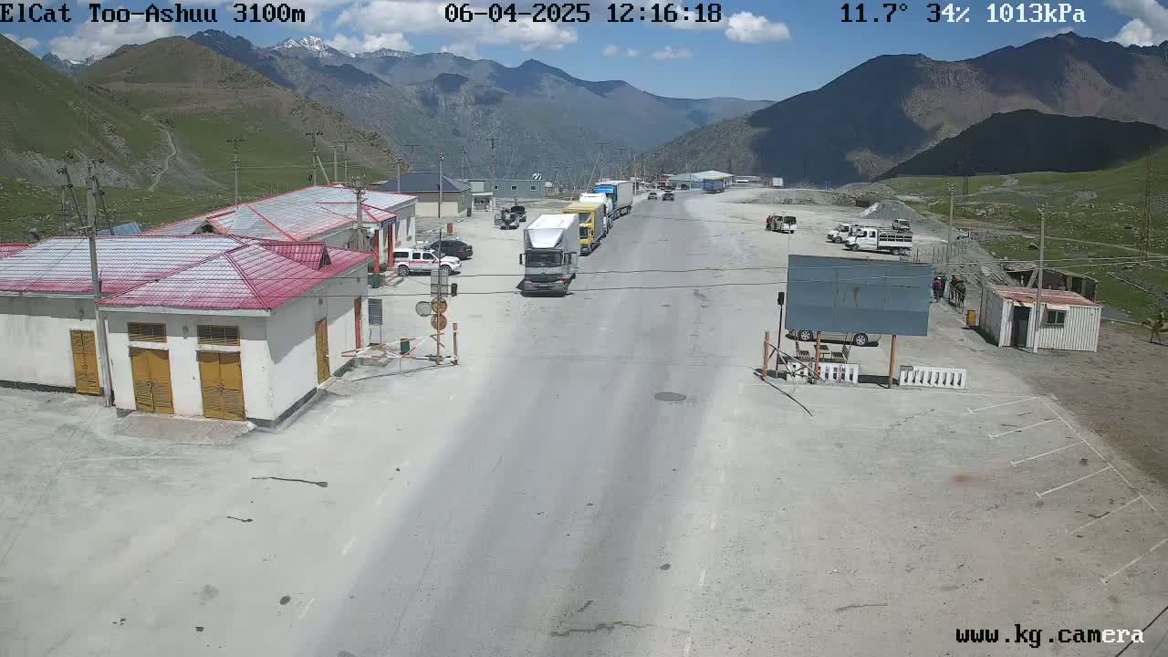 Sosnovka , Bishkek-Osh Highway Too-Ashuu Pas Tunnel - Chuy, Kyrgyzstan