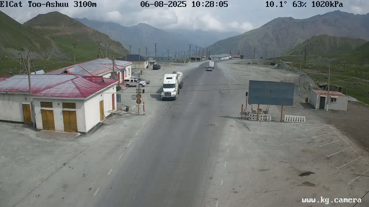 Sosnovka , Bishkek-Osh Highway Too-Ashuu Pas Tunnel - Chuy, Kyrgyzstan