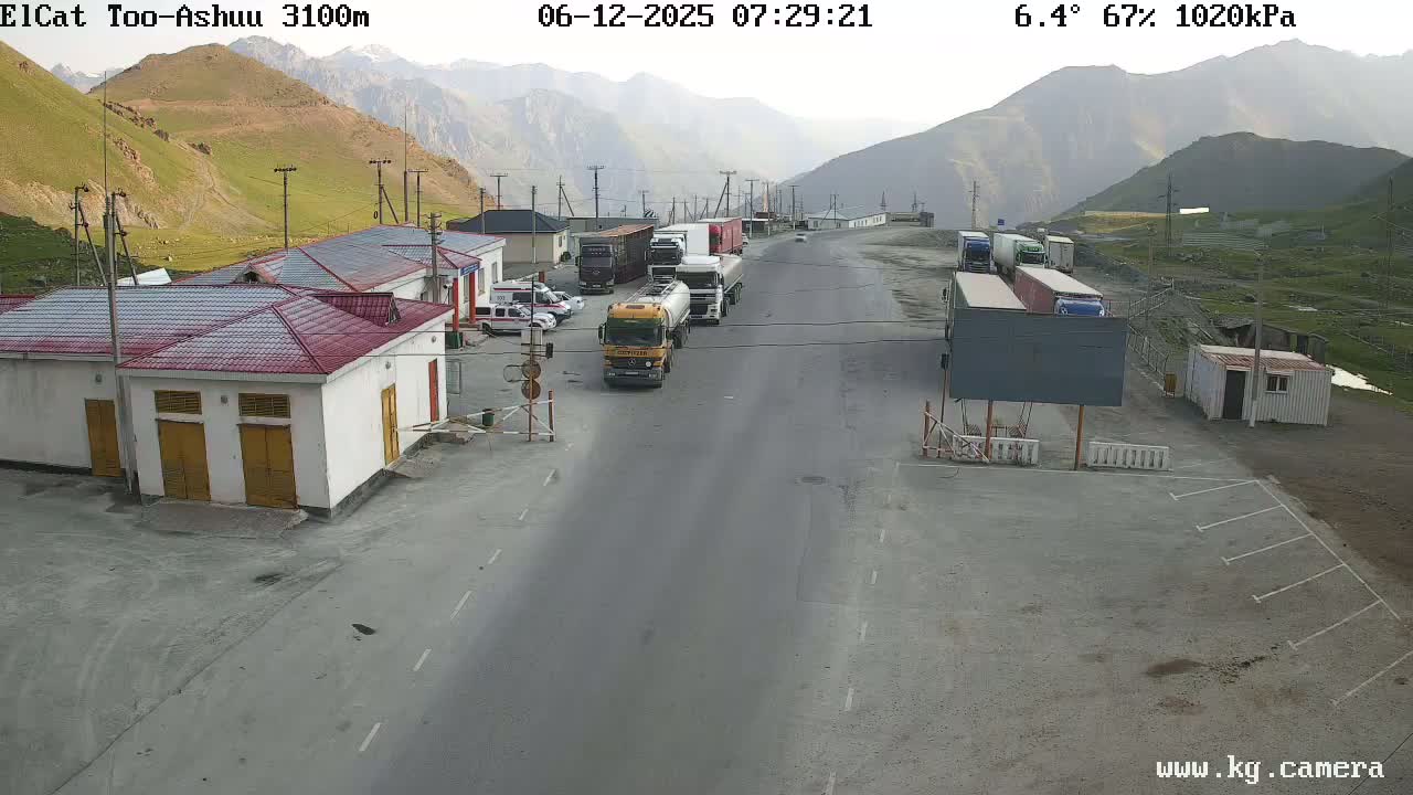 Sosnovka , Bishkek-Osh Highway Too-Ashuu Pas Tunnel - Chuy, Kyrgyzstan