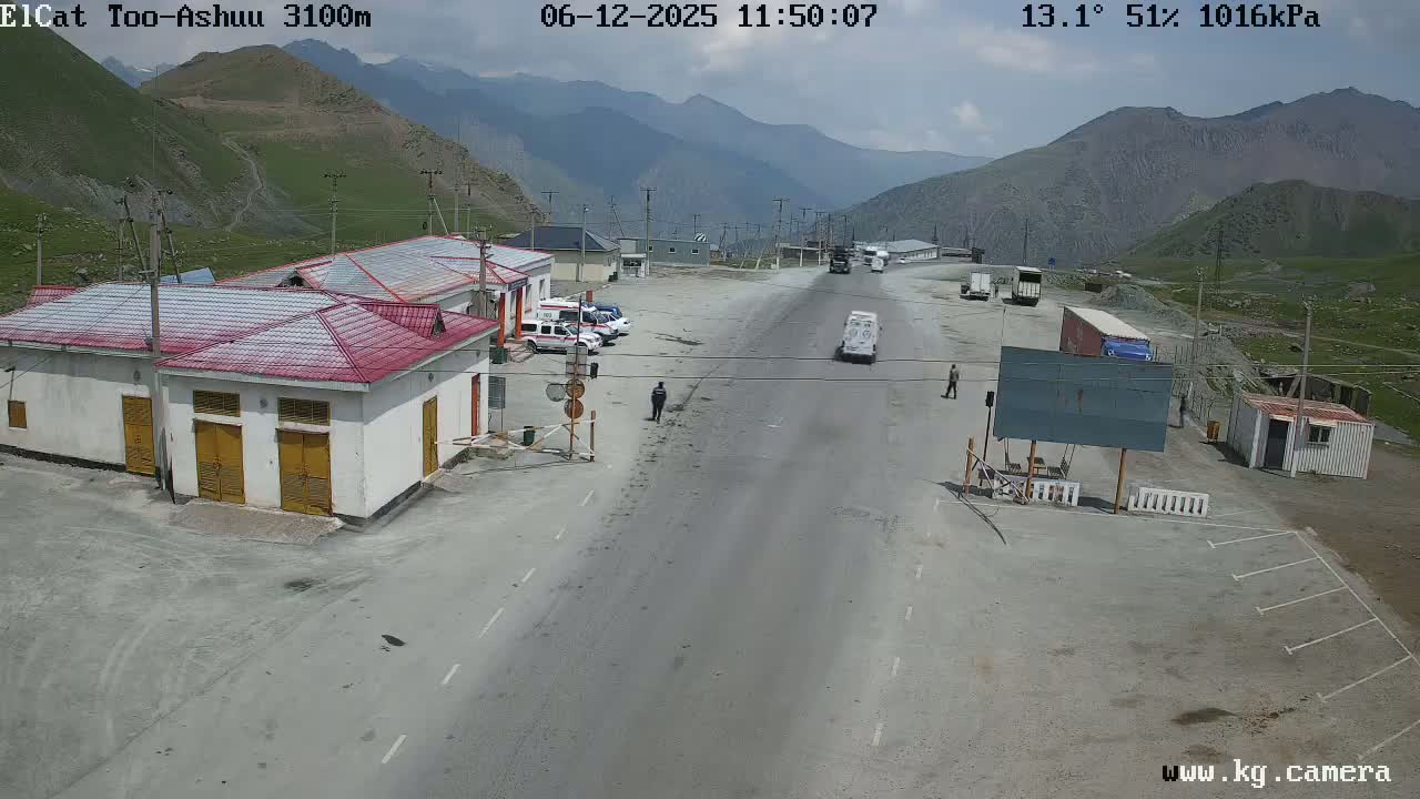 Sosnovka , Bishkek-Osh Highway Too-Ashuu Pas Tunnel - Chuy, Kyrgyzstan
