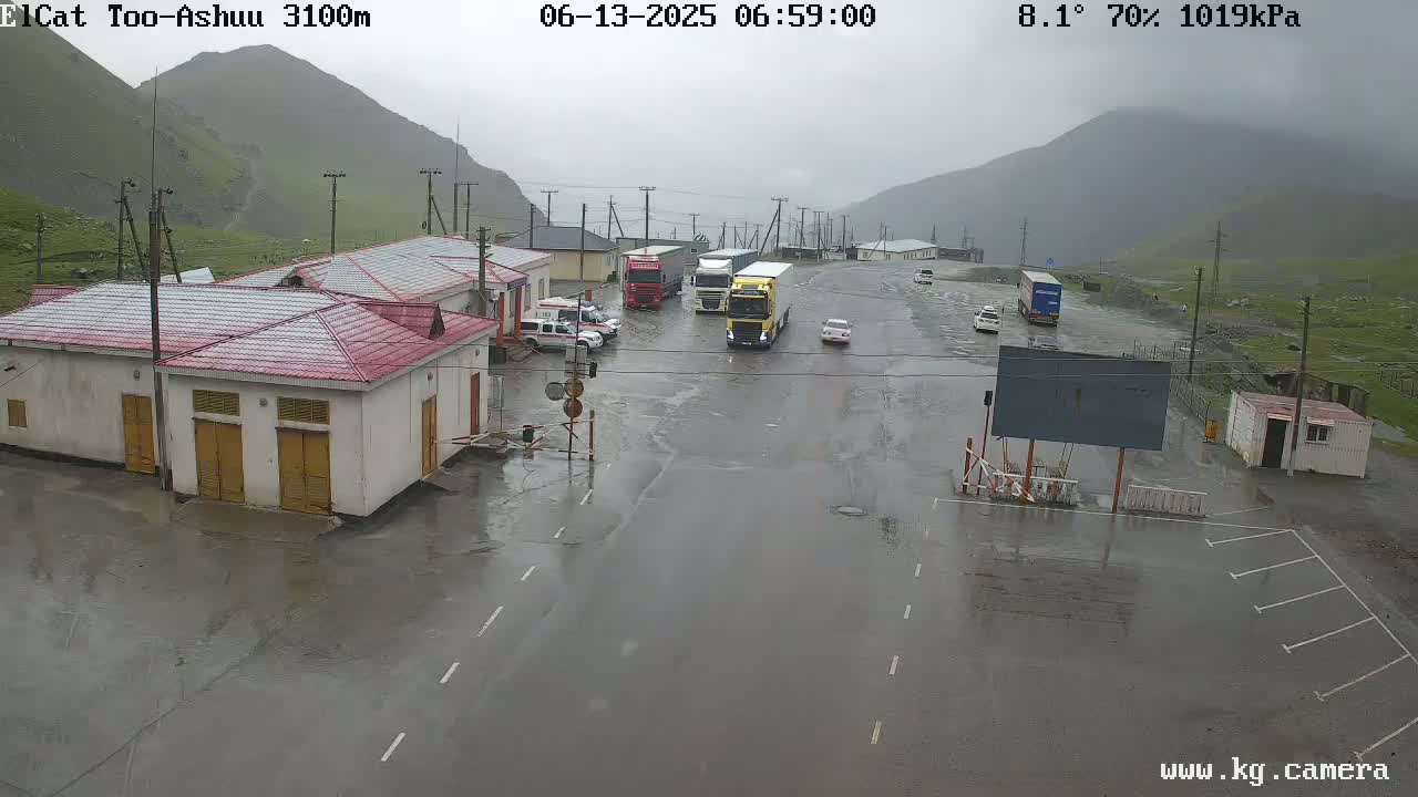 Sosnovka , Bishkek-Osh Highway Too-Ashuu Pas Tunnel - Chuy, Kyrgyzstan