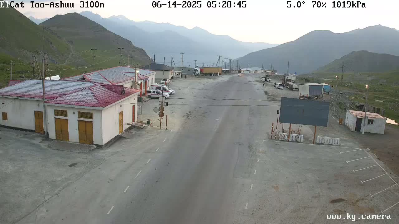 Sosnovka , Bishkek-Osh Highway Too-Ashuu Pas Tunnel - Chuy, Kyrgyzstan