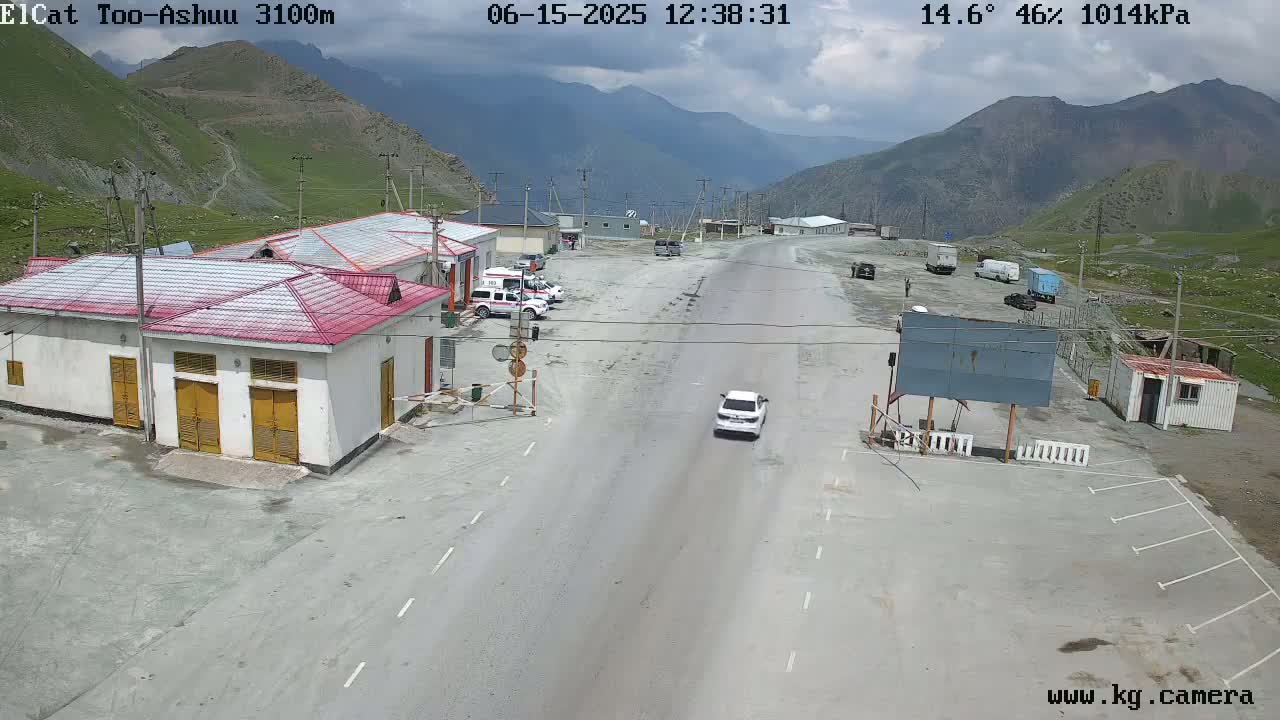 Sosnovka , Bishkek-Osh Highway Too-Ashuu Pas Tunnel - Chuy, Kyrgyzstan