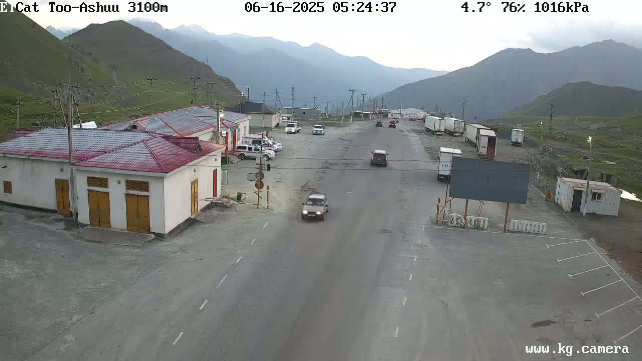 Sosnovka , Bishkek-Osh Highway Too-Ashuu Pas Tunnel - Chuy, Kyrgyzstan