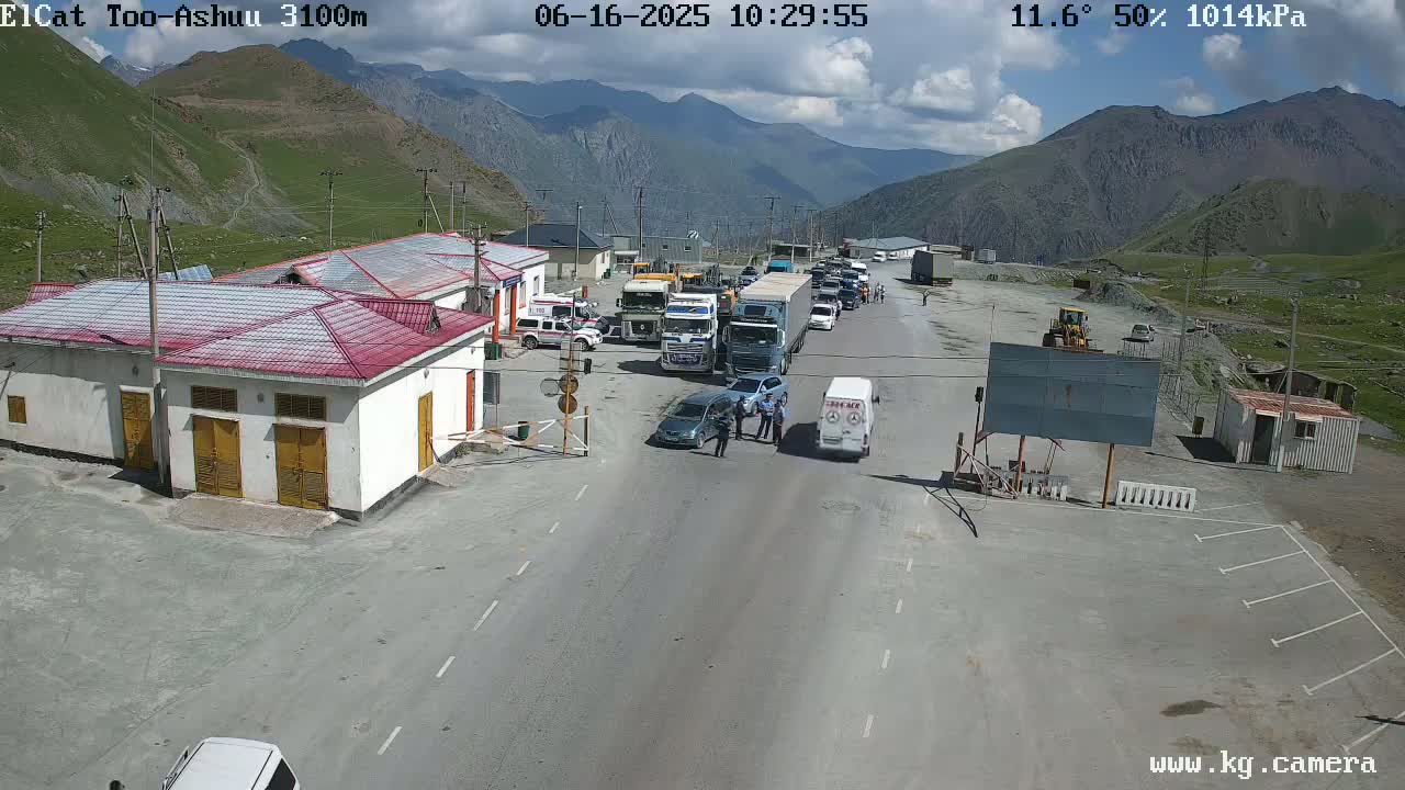 Sosnovka , Bishkek-Osh Highway Too-Ashuu Pas Tunnel - Chuy, Kyrgyzstan