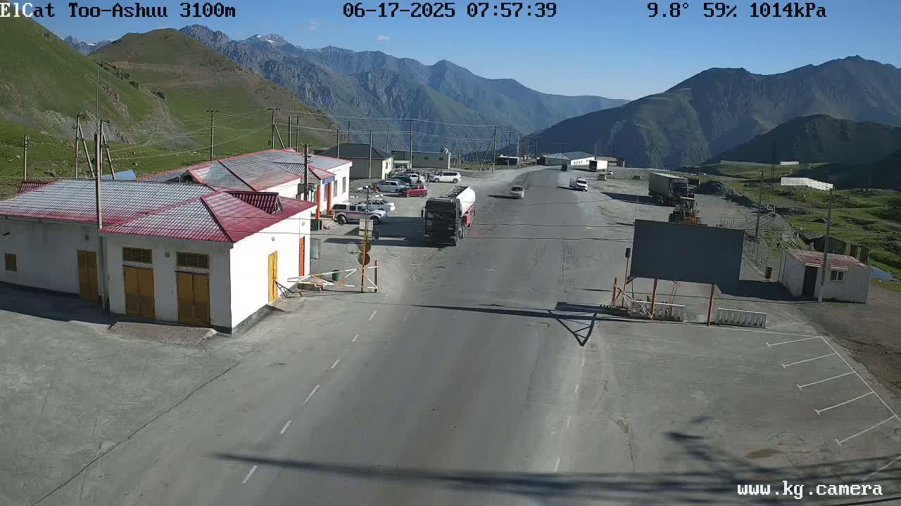 Sosnovka , Bishkek-Osh Highway Too-Ashuu Pas Tunnel - Chuy, Kyrgyzstan