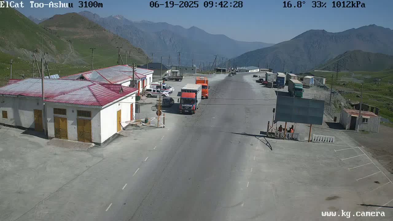 Sosnovka , Bishkek-Osh Highway Too-Ashuu Pas Tunnel - Chuy, Kyrgyzstan