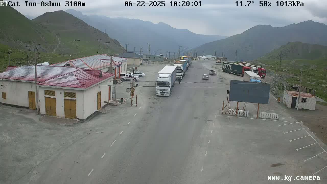 Sosnovka , Bishkek-Osh Highway Too-Ashuu Pas Tunnel - Chuy, Kyrgyzstan