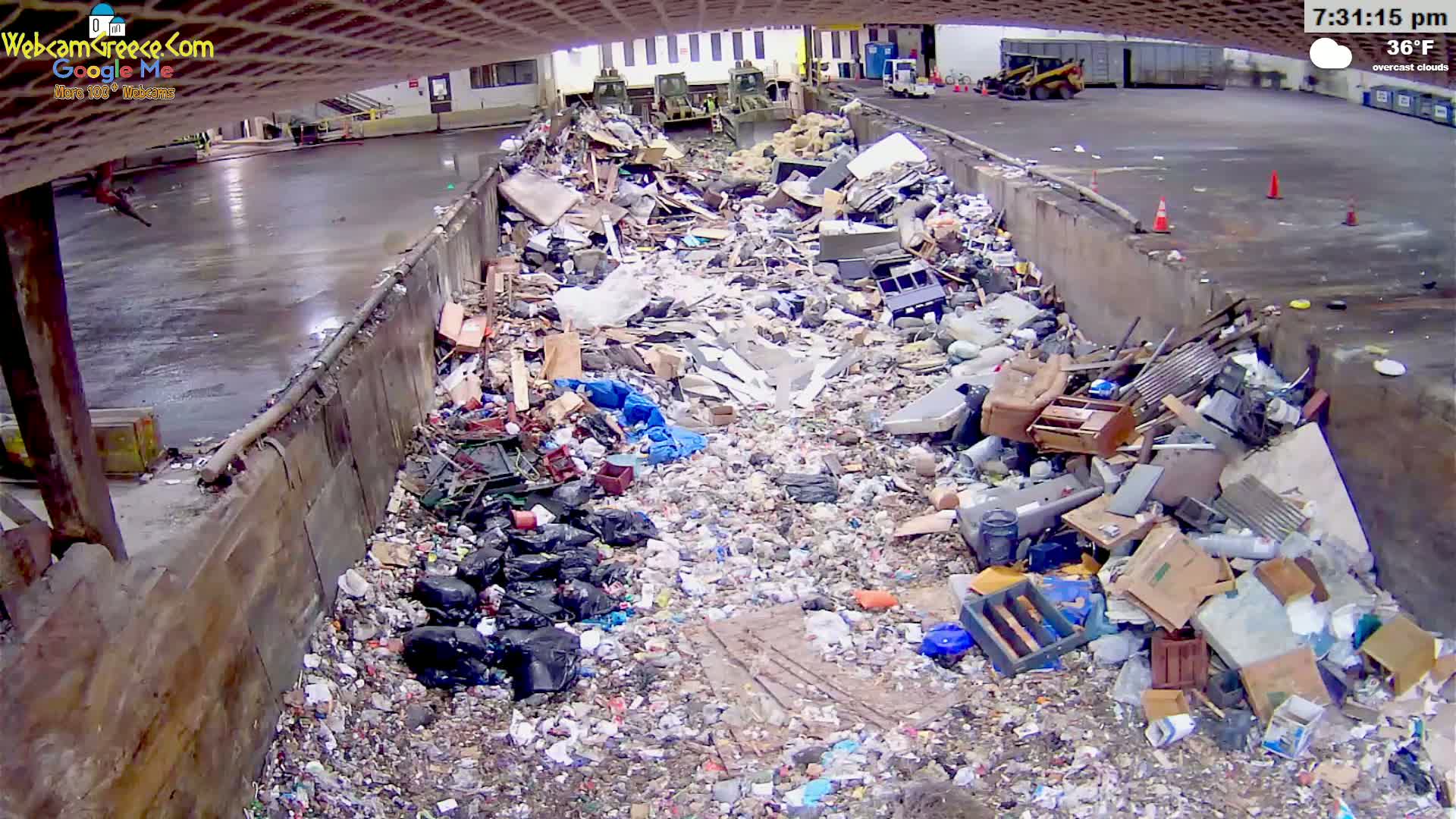 McMinville, Garbage Recycle Transfer Station Inner Live Cam- Mcminville, Oregon, USA