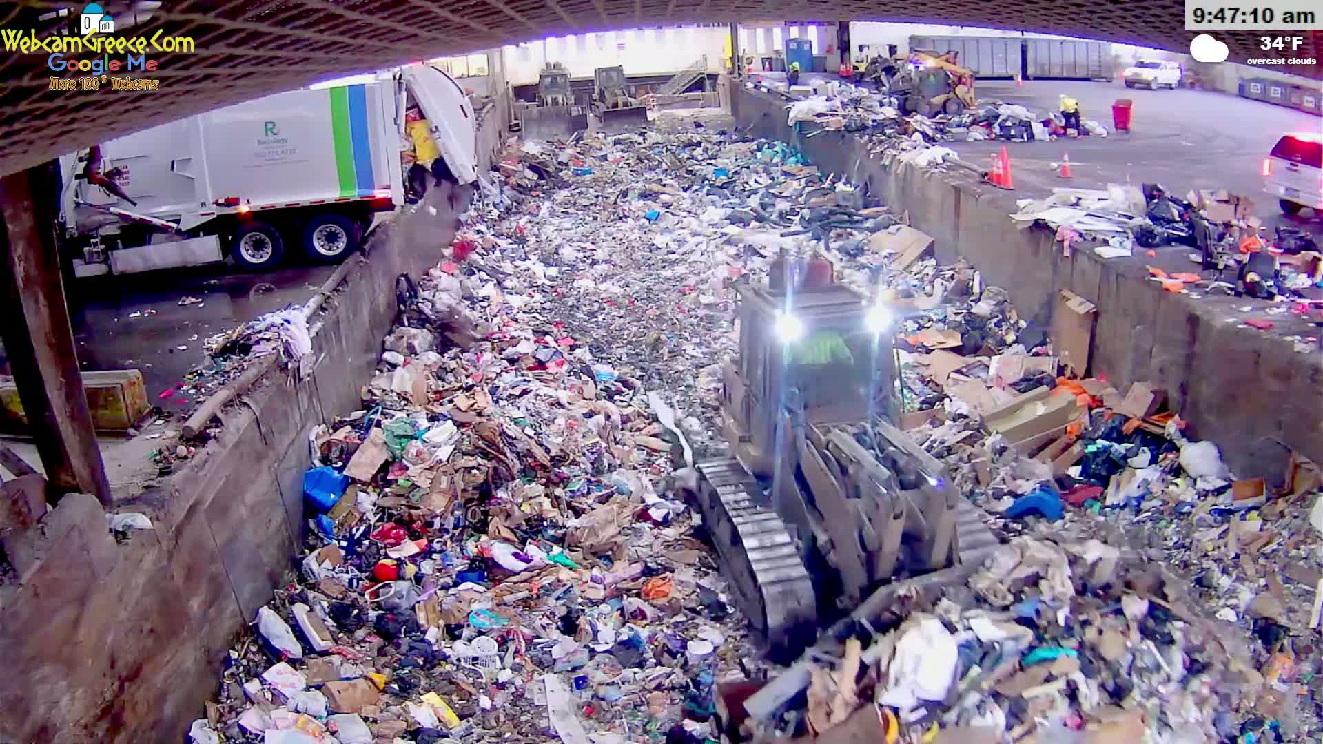 McMinville, Garbage Recycle Transfer Station Inner Live Cam- Mcminville, Oregon, USA