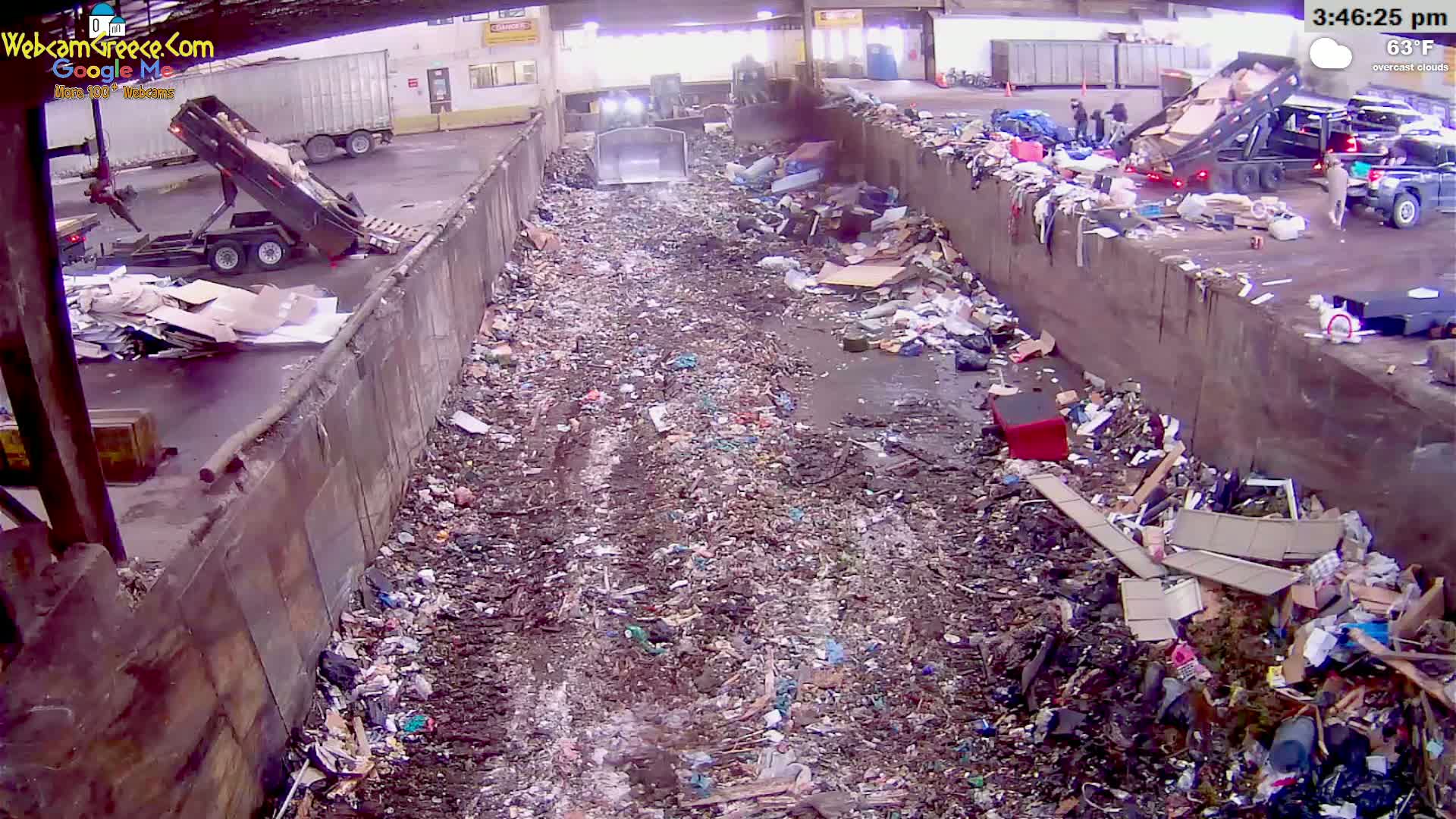 McMinville, Garbage Recycle Transfer Station Inner Live Cam- Mcminville, Oregon, USA