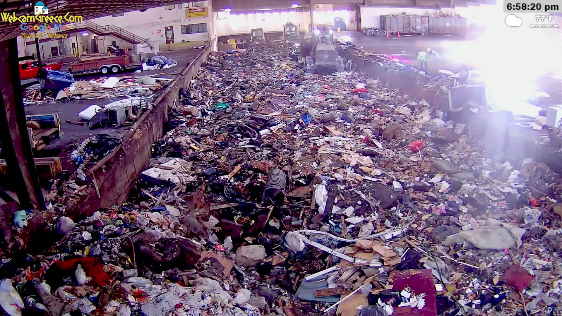 McMinville, Garbage Recycle Transfer Station Inner Live Cam- Mcminville, Oregon, USA