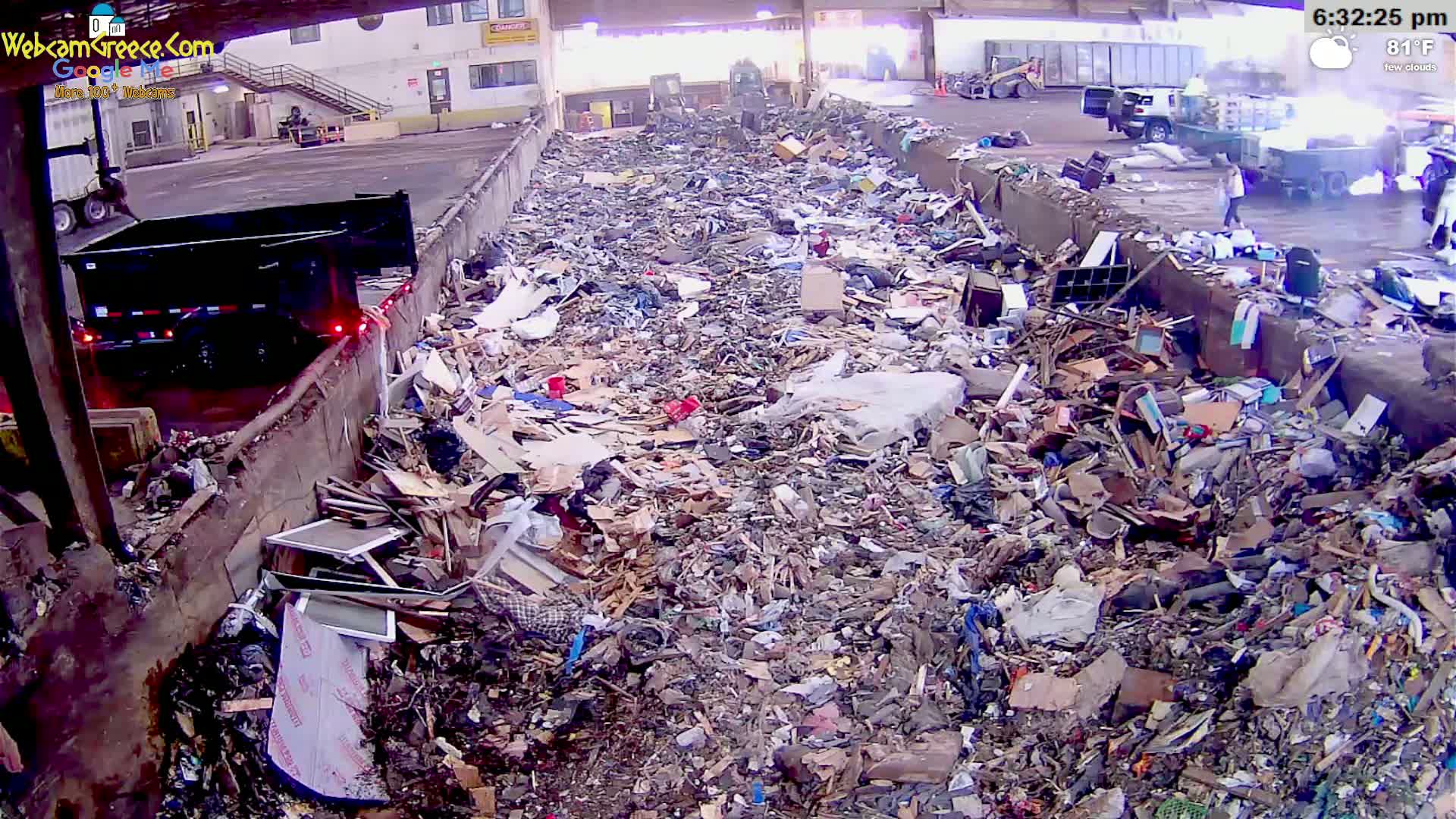 McMinville, Garbage Recycle Transfer Station Inner Live Cam- Mcminville, Oregon, USA
