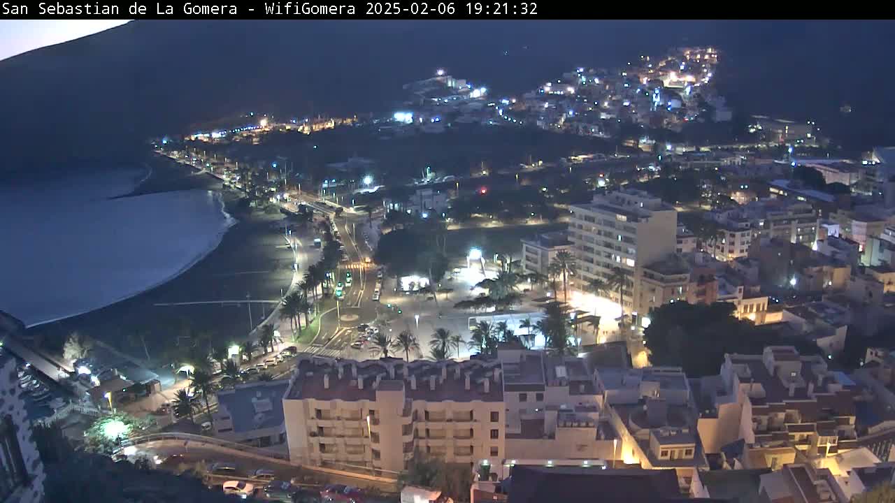 San Sebastian de La Gomera  City Live Cam - Santa Cruz de Tenerife, Canary Islands, Spain