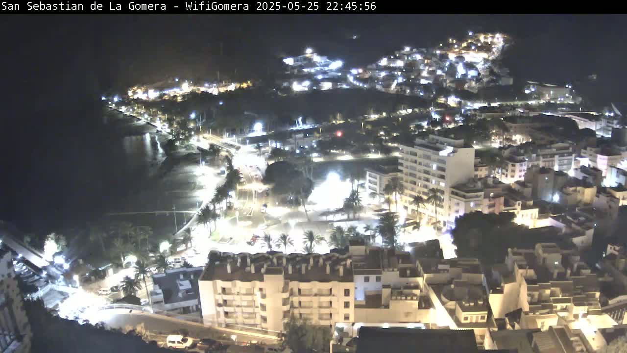 San Sebastian de La Gomera  City Live Cam - Santa Cruz de Tenerife, Canary Islands, Spain