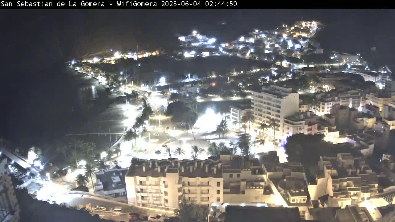 San Sebastian de La Gomera  City Live Cam - Santa Cruz de Tenerife, Canary Islands, Spain